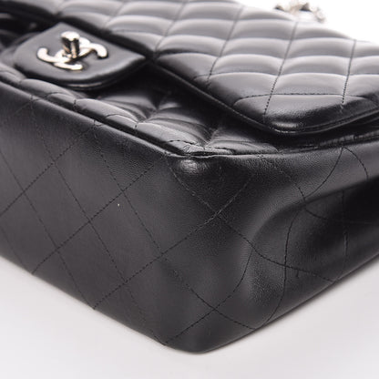 Chanel Lambskin Quilted Jumbo Double Flap Black 13 of 13