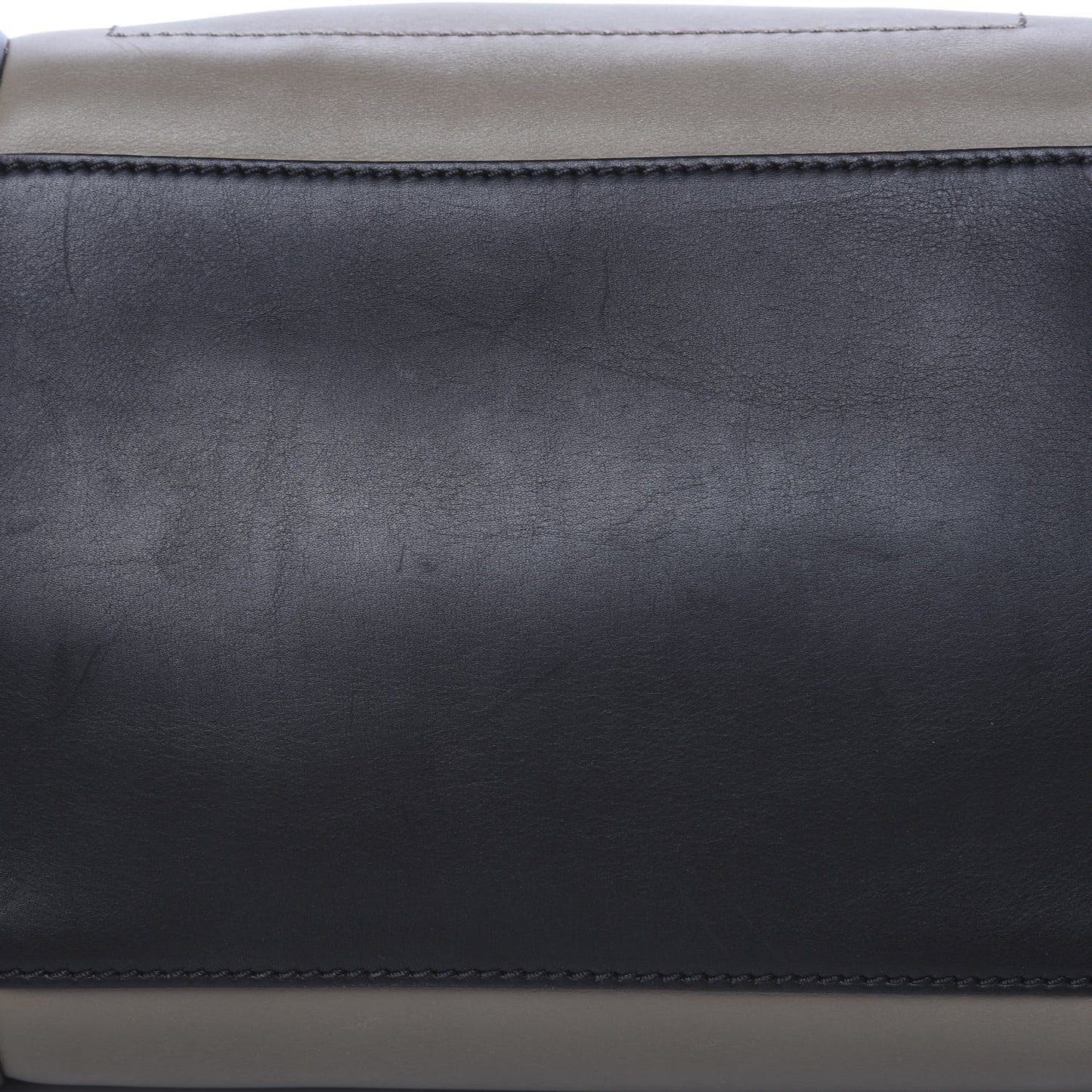 Smooth Calfskin Mini Tri-Color Luggage Grey