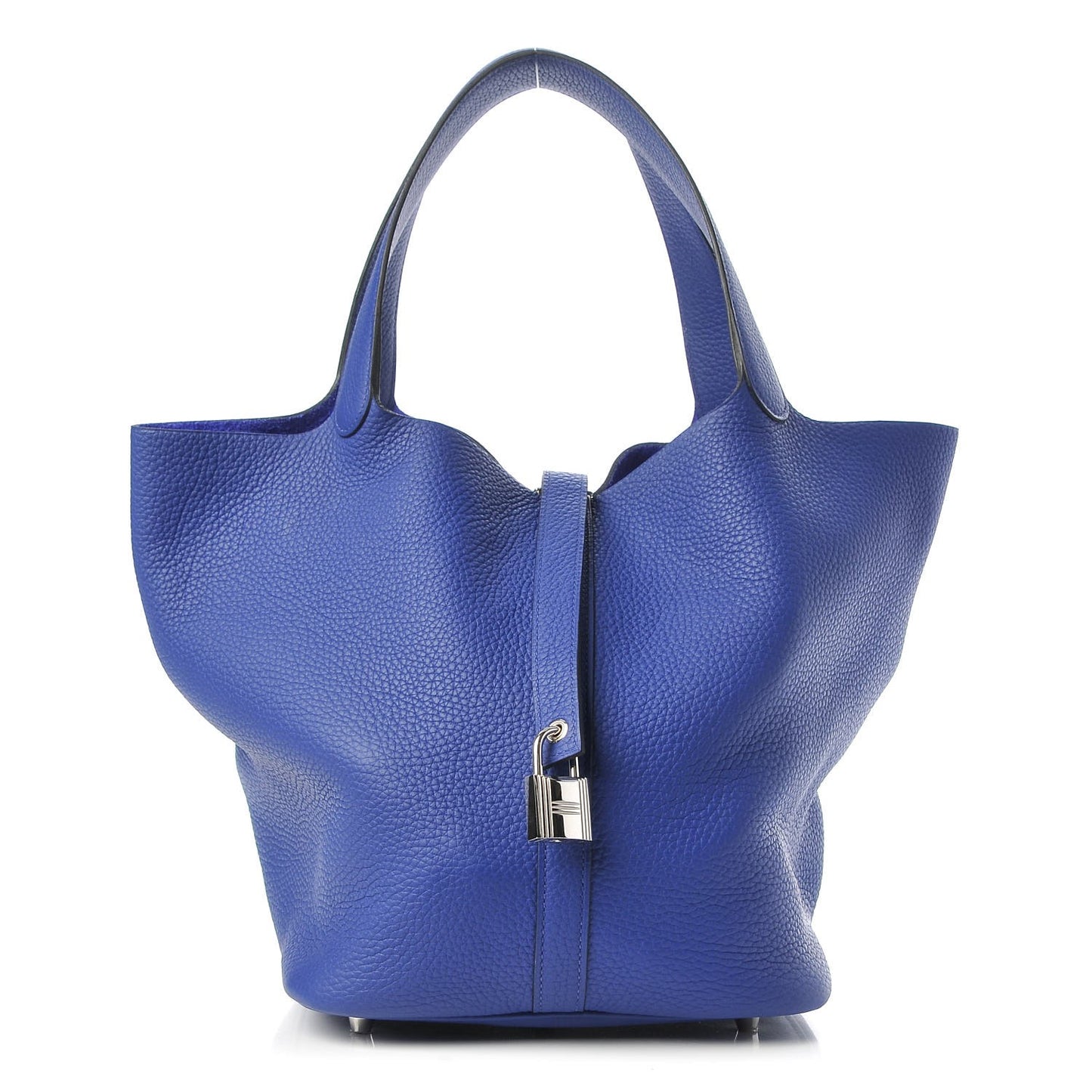 Taurillon Clemence Picotin Lock 26 GM Bleu Electrique