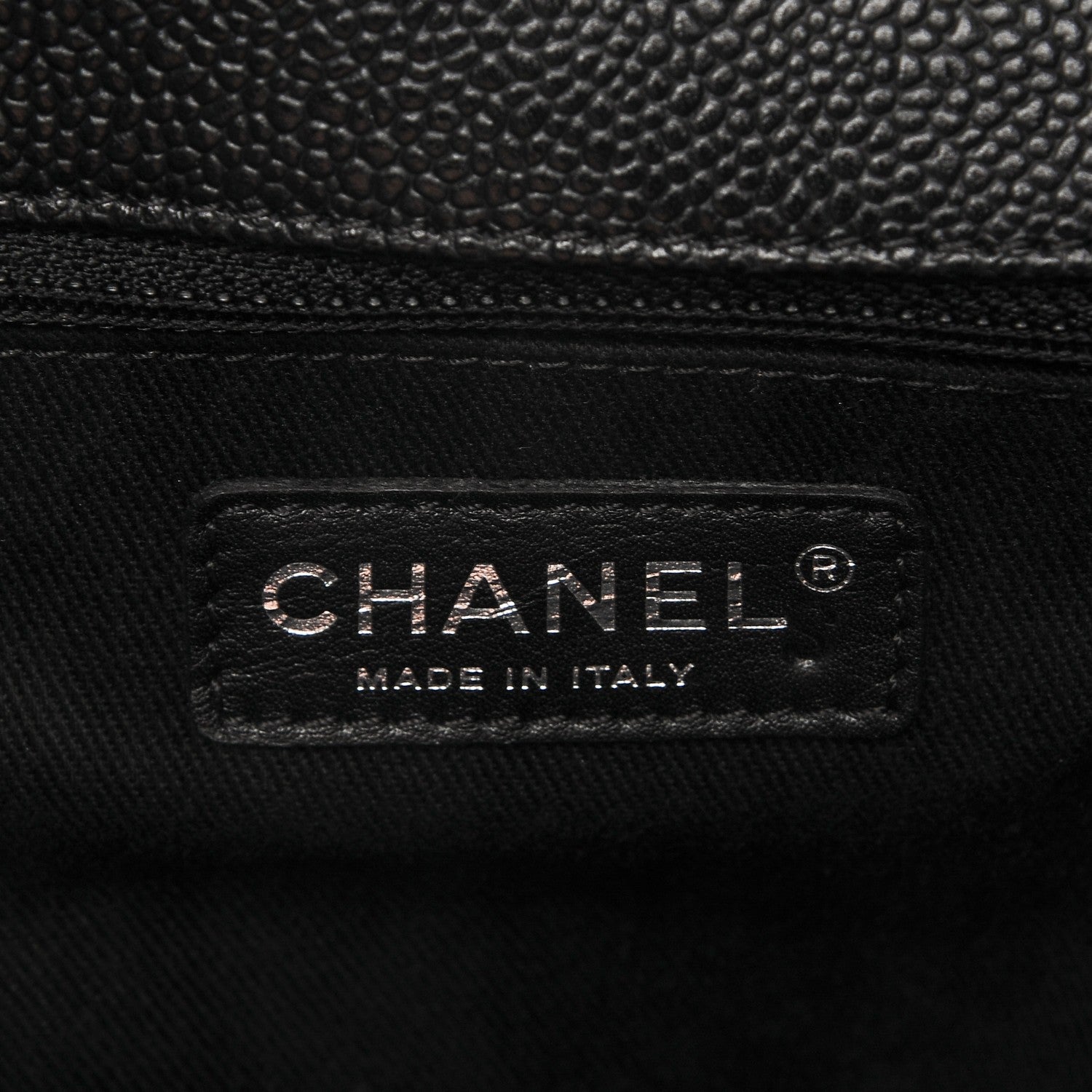 Chanel Caviar Timeless CC Accordion Flap Black 6 of 7
