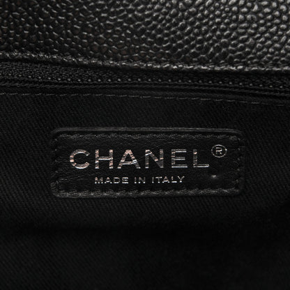 Chanel Caviar Timeless CC Accordion Flap Black 6 of 7