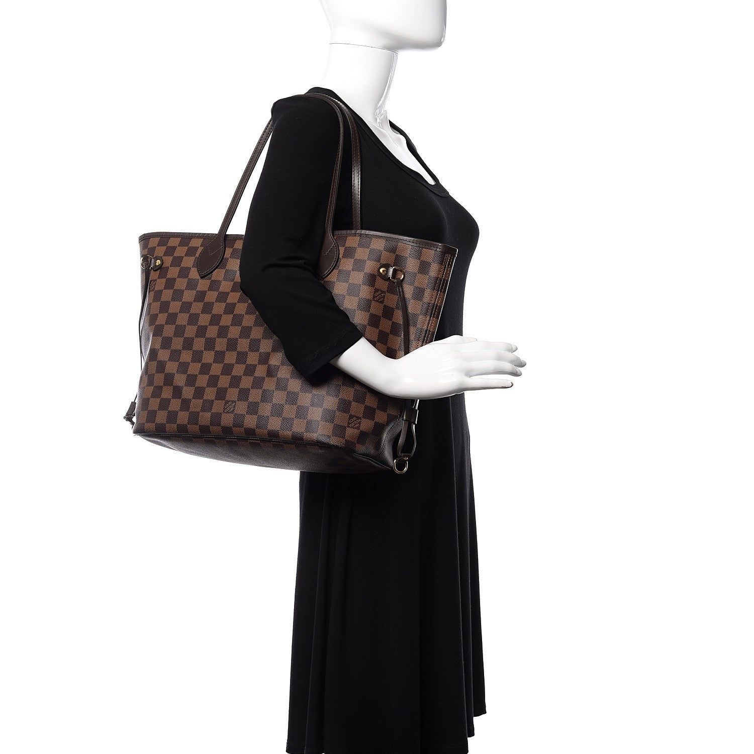 Louis Vuitton Damier Ebene Neo Neverfull MM 2 of 15