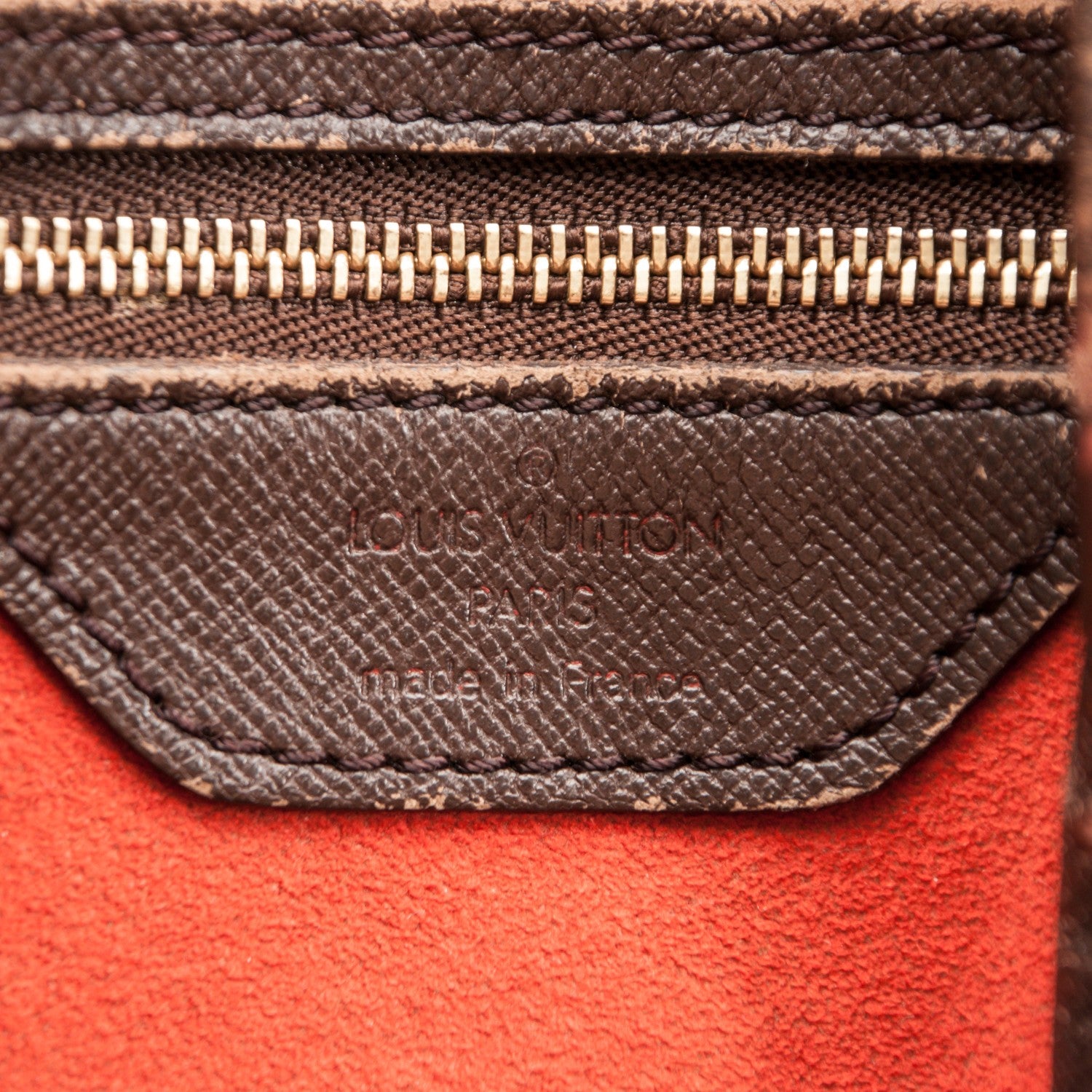 Louis Vuitton Damier Ebene Marais Bucket 23 6 of 16