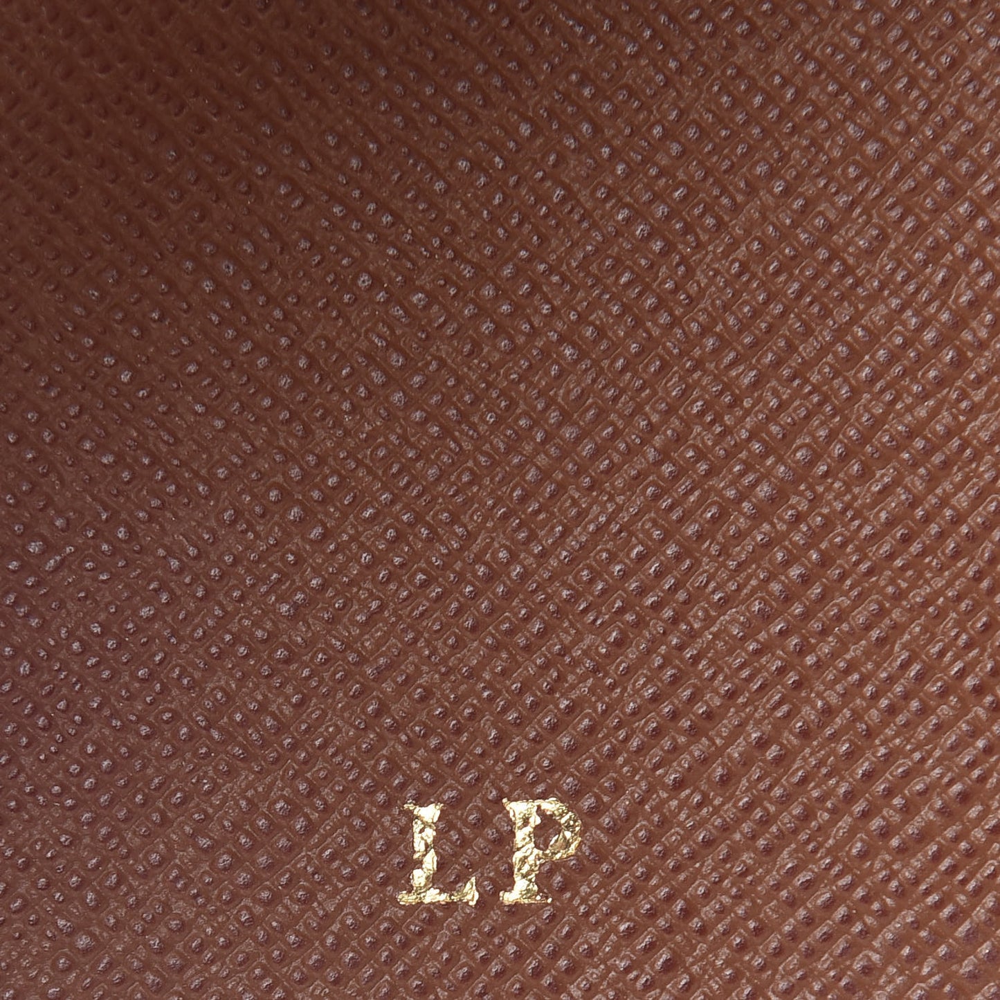 Monogram Small Ring Agenda Cover