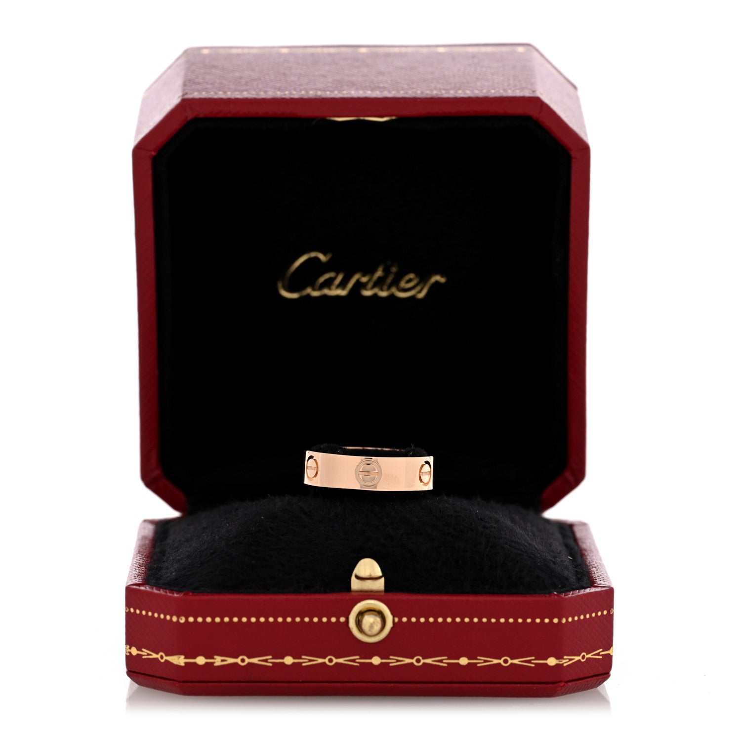 Cartier 18K Pink Gold 5.5mm LOVE Ring 57 8 5 of 5