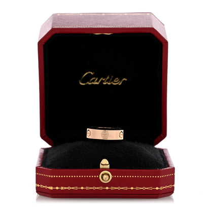 Cartier 18K Pink Gold 5.5mm LOVE Ring 57 8 5 of 5
