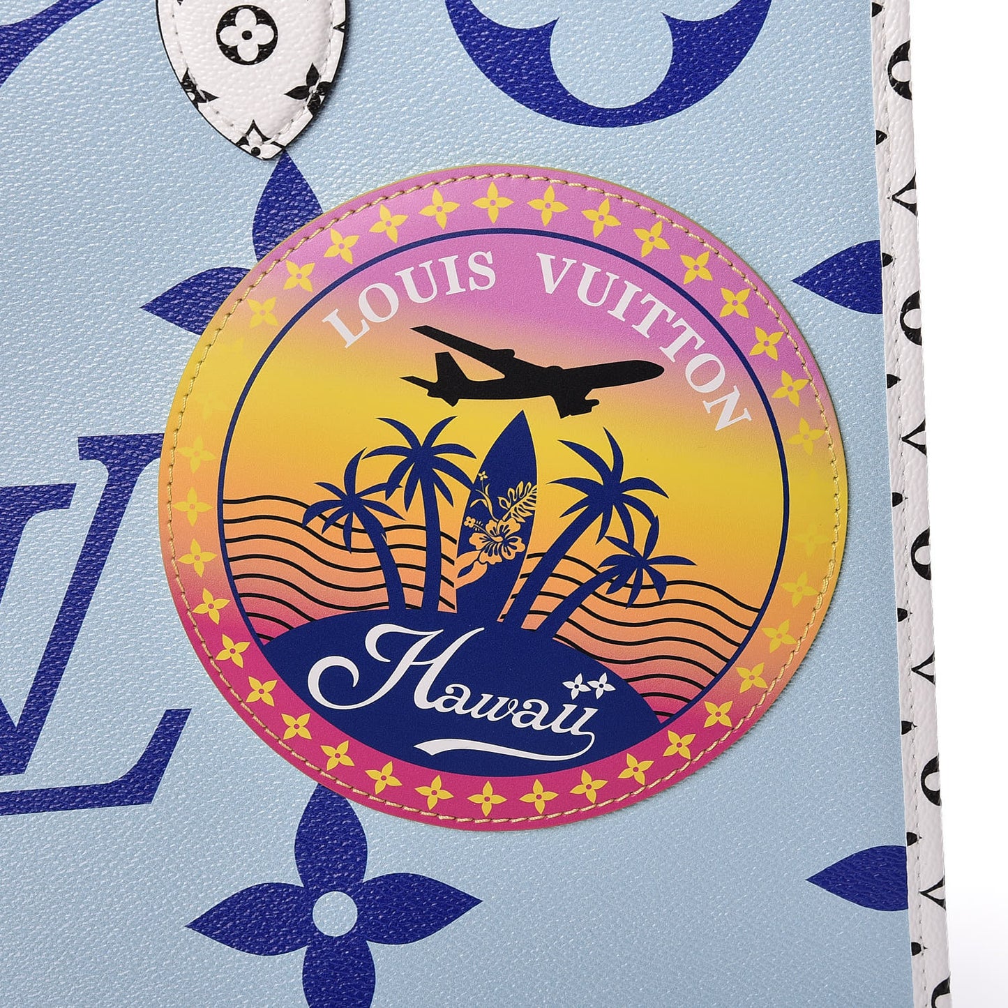 Monogram Giant Hawaii Onthego Blue