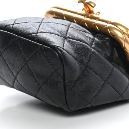 Chanel Lambskin Quilted Small My Crush Bag Black 8 of 8