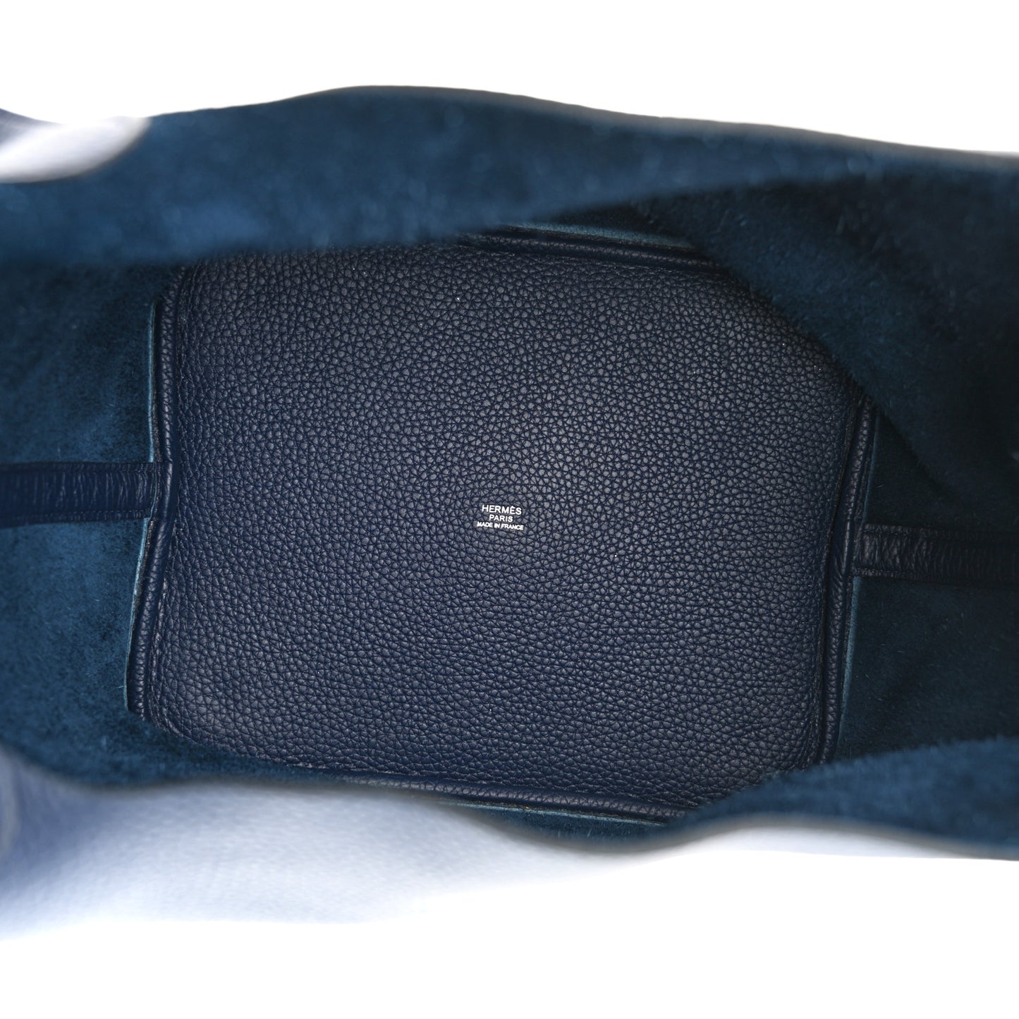Taurillon Clemence Picotin Lock 26 GM Bleu Saphir