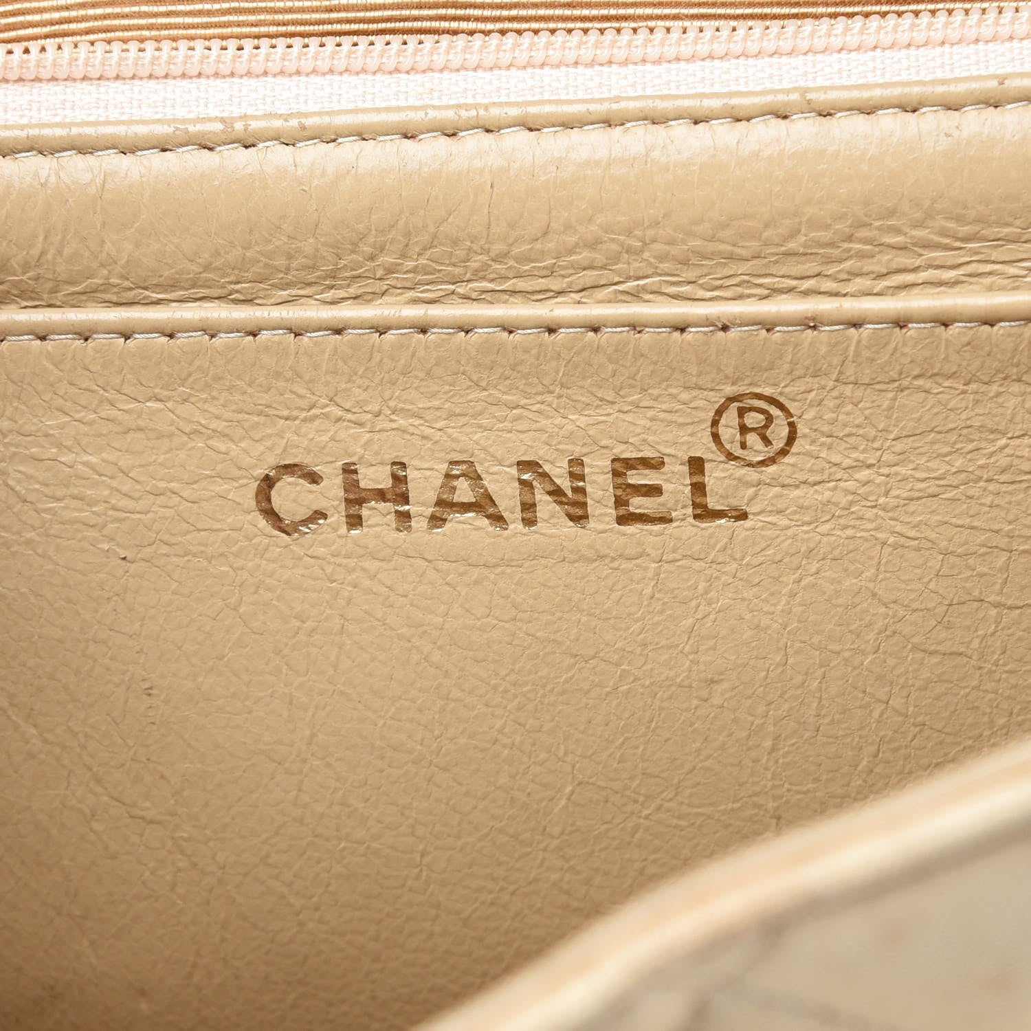 Chanel Canvas Quilted XL Jumbo Single Flap Beige 7 of 19