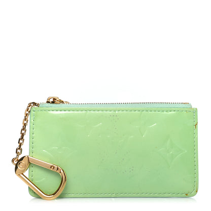 Louis Vuitton Vernis Key Pochette Peppermint 1 of 10