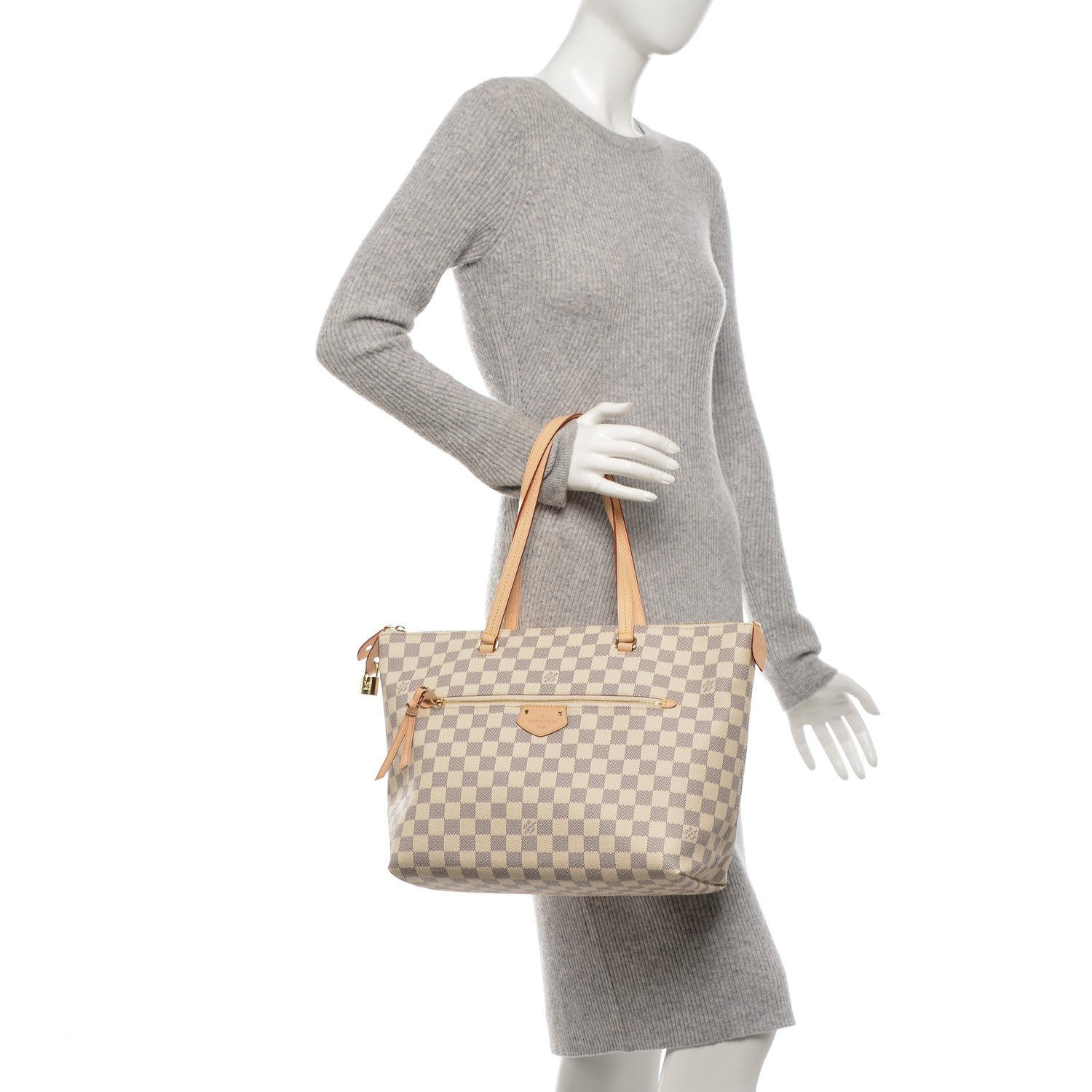 Louis Vuitton Damier Azur Iena MM 2 of 8