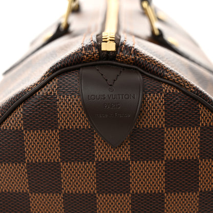 Louis Vuitton Damier Ebene Speedy 35 7 of 9