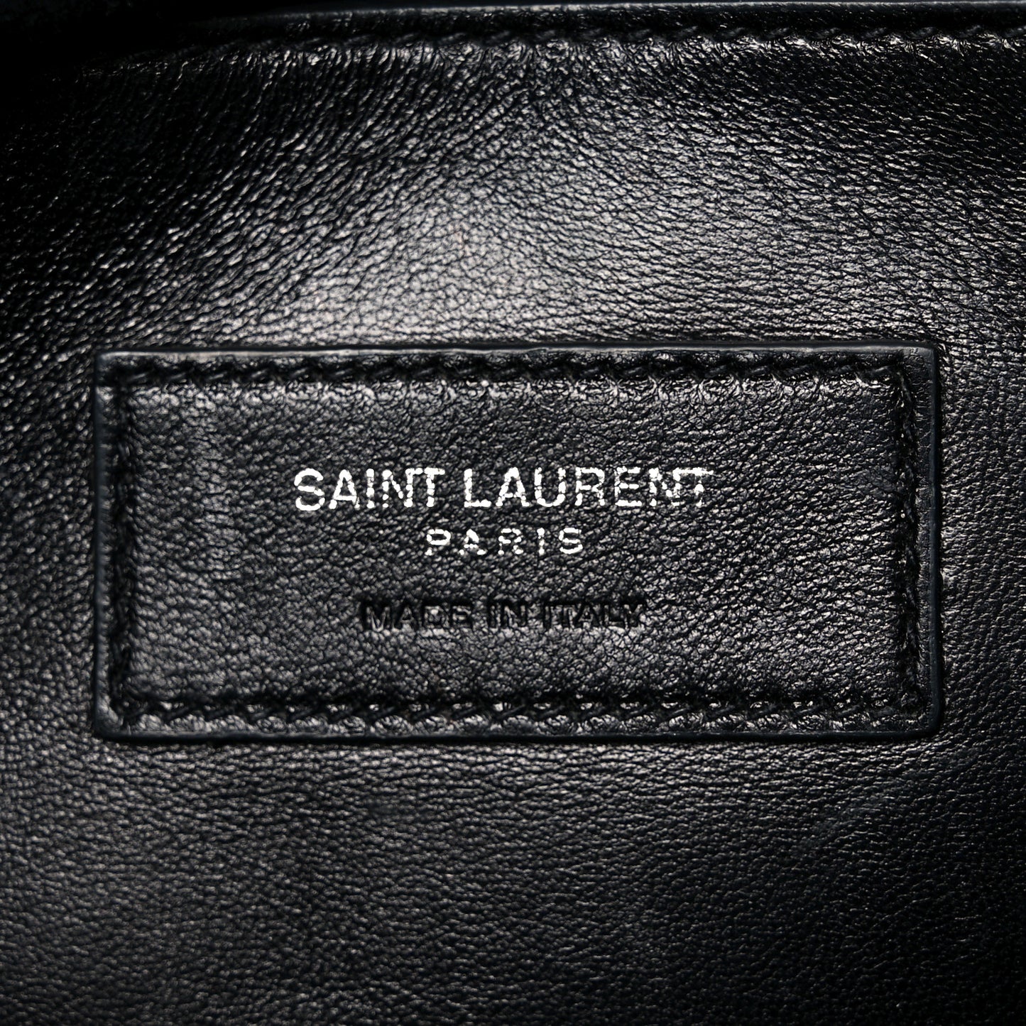 Sheepskin Medium West Hollywood Monogram Fold-Over Bag Grey