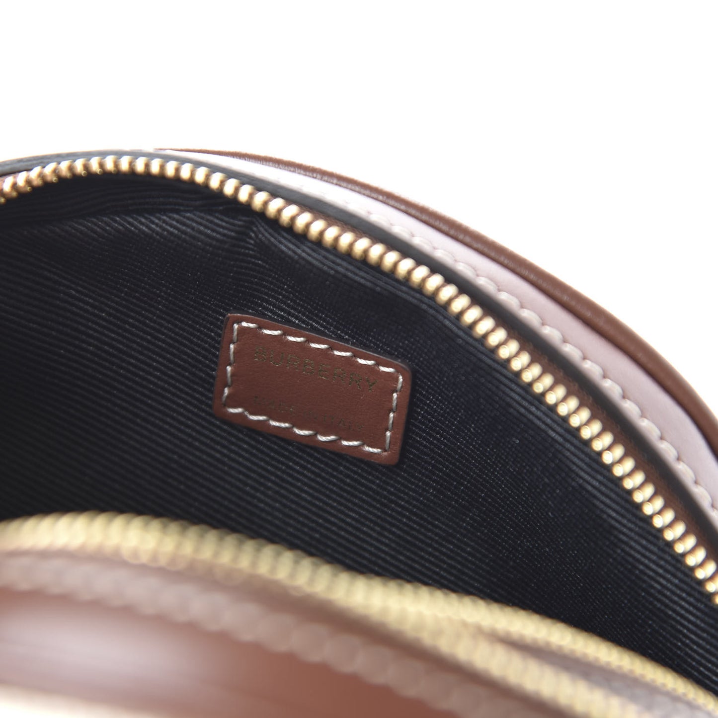 Canvas Calfskin Louise Bag Natural