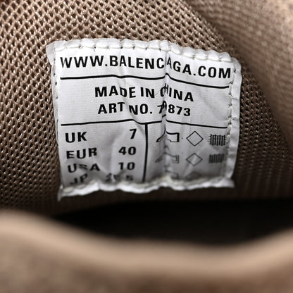 Balenciaga Mesh Nylon Destroyed Womens Track.3 Sneakers 40 Beige Mix 7 of 9