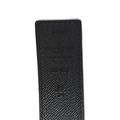 Louis Vuitton Calfskin Monogram 30mm LV Initiales Reversible Belt 85 34 Black 4 of 6