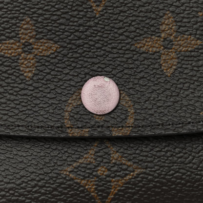 Louis Vuitton Monogram Emilie Wallet Rose Ballerine 7 of 12