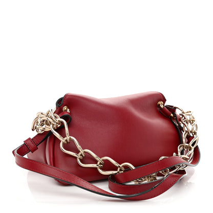 Chloe Calfskin Mini Juana Shoulder Bag Red 3 of 9