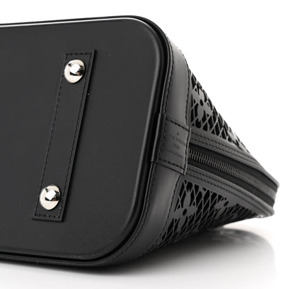 Louis Vuitton Patent Calfskin Laced Monogram Alma PM Black 10 of 10