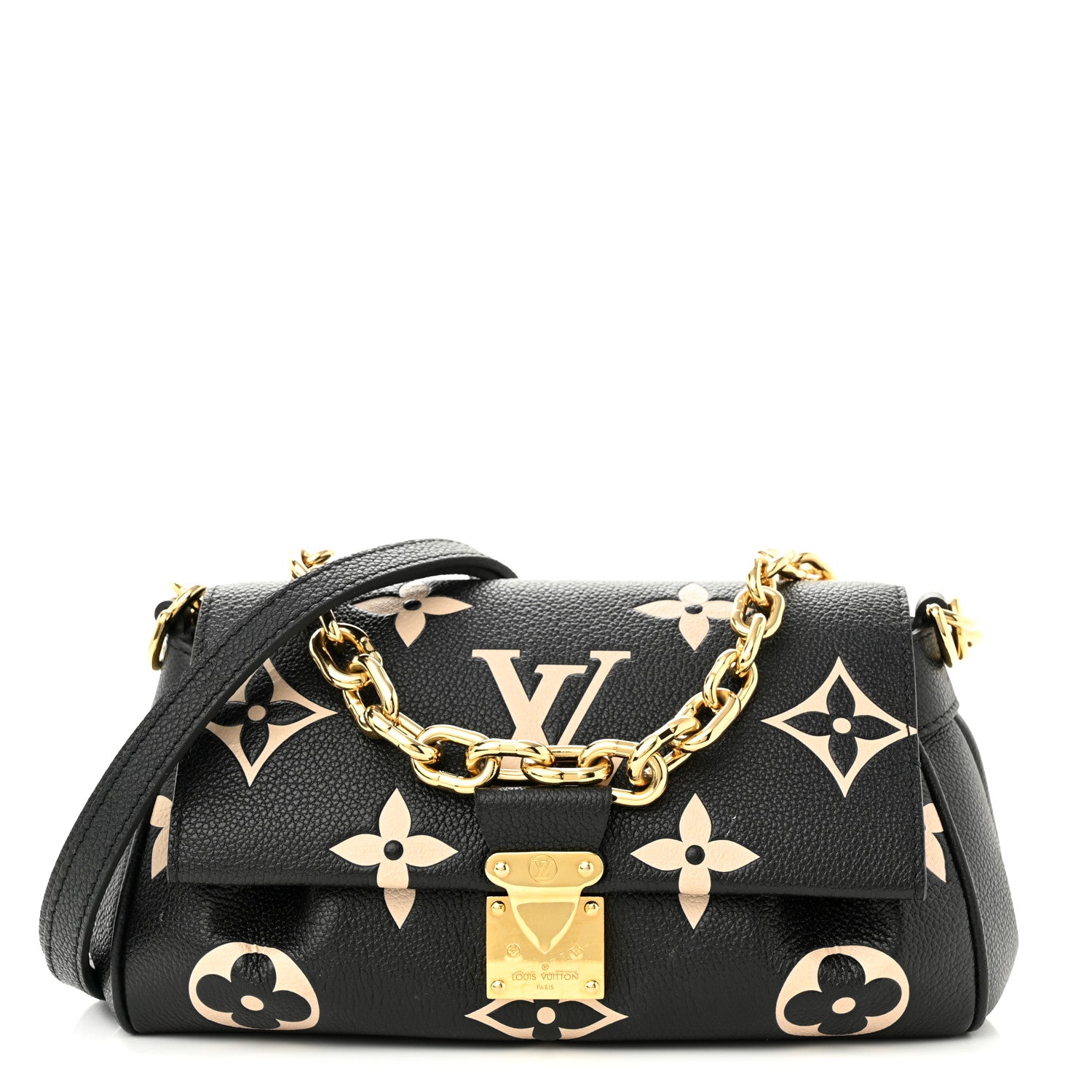 Louis Vuitton Empreinte Monogram Giant Favorite Black Beige 1 of 11