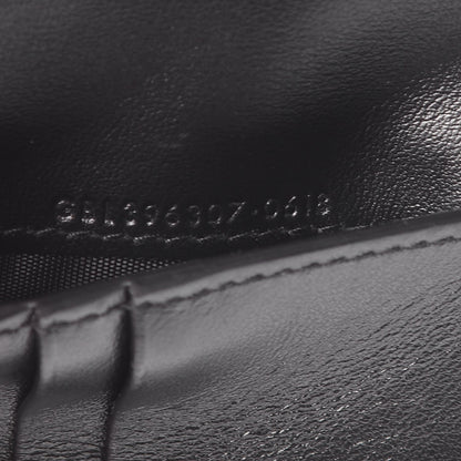 Saint Laurent Calfskin Sequin Bifold Wallet Gunmetal 8 of 8