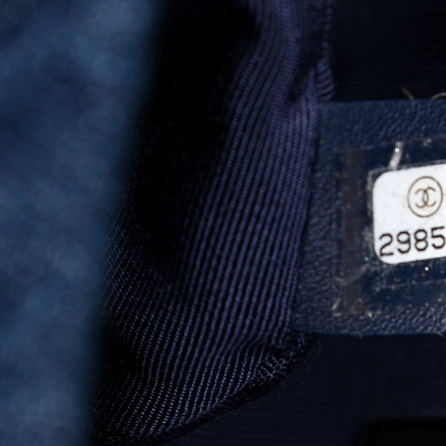 Denim Quilted Large Chanel 19 Flap Blue