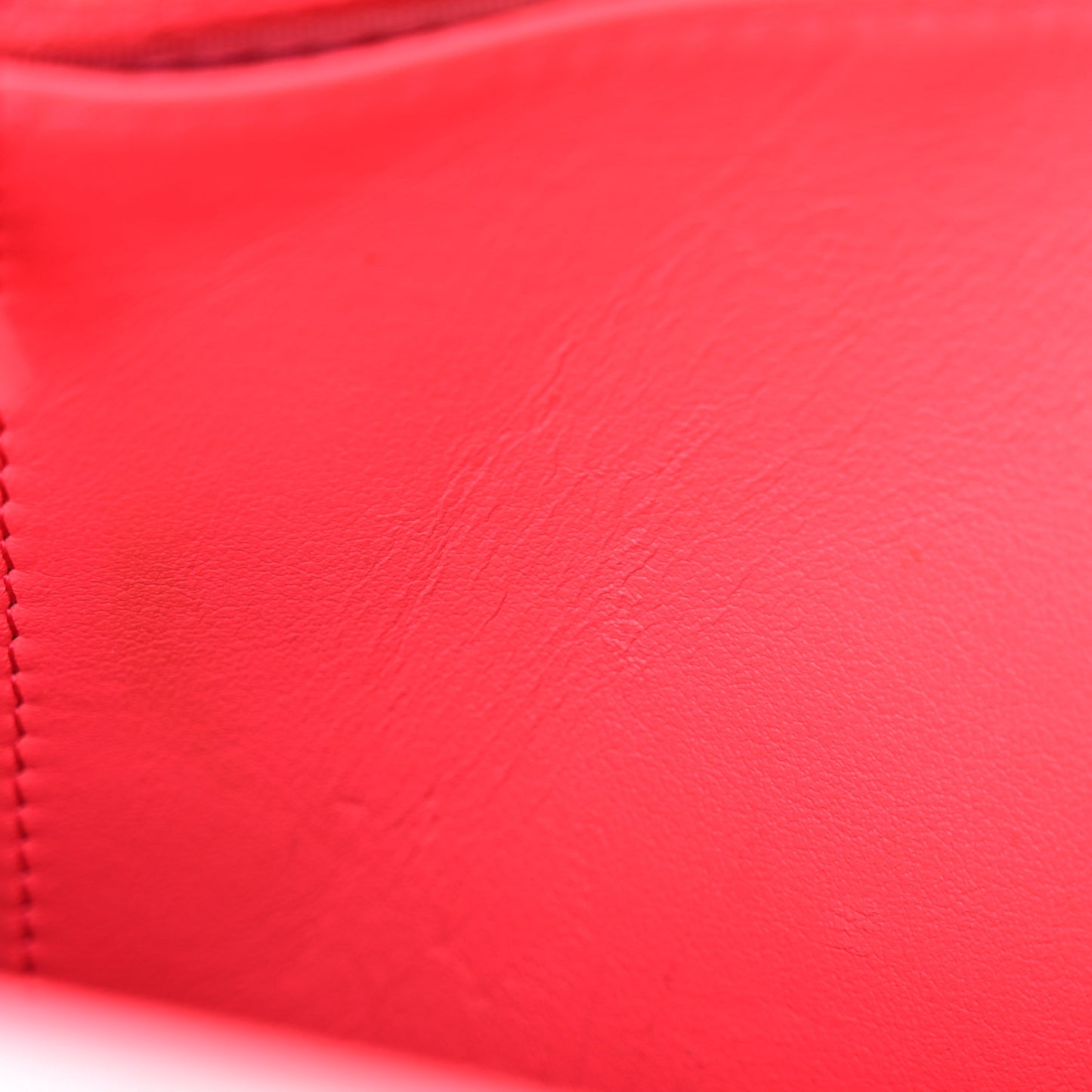 Caviar Camellia Embossed Wallet On Chain WOC Pink