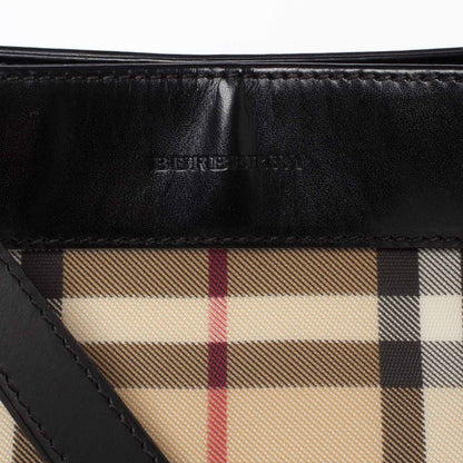 Burberry Prorsum House Check Shoulder Bag Black 7 of 11