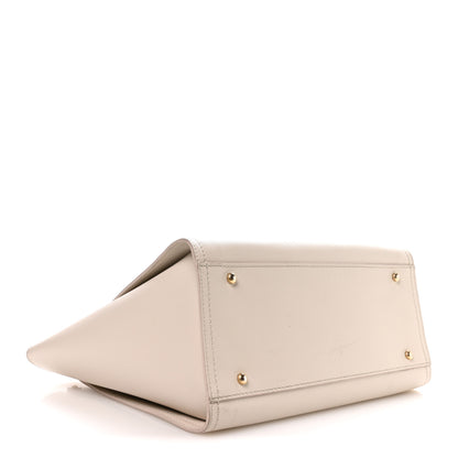 Chanel Caviar Small Studded Deauville Tote Ivory 4 of 10