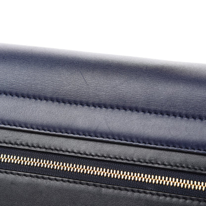 Celine Smooth Calfskin Medium Tri-Color Trapeze Cobalt 8 of 13