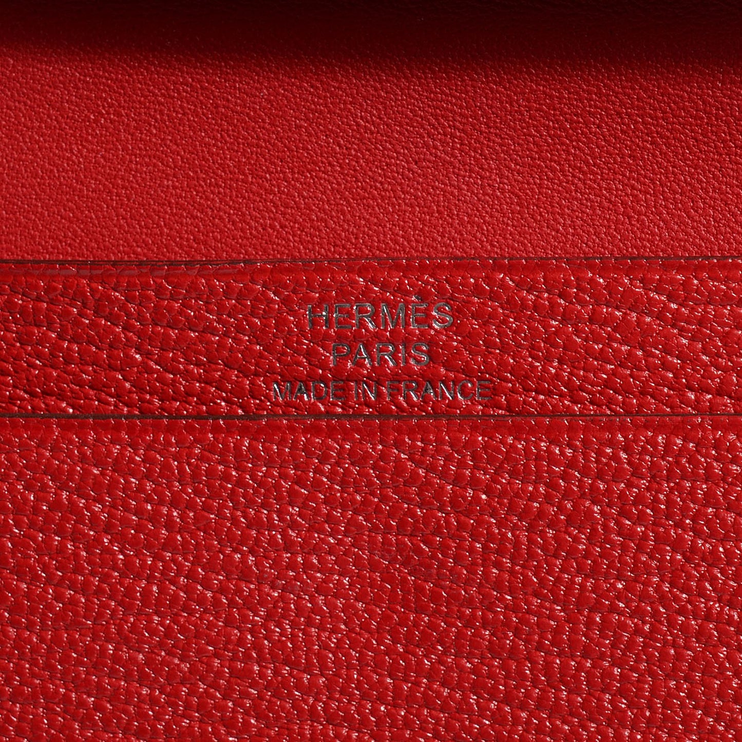 Chevre Mysore Mini Bearn Wallet Rouge Casaque
