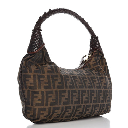 Fendi Zucca Small Hobo Tobacco 3 of 7