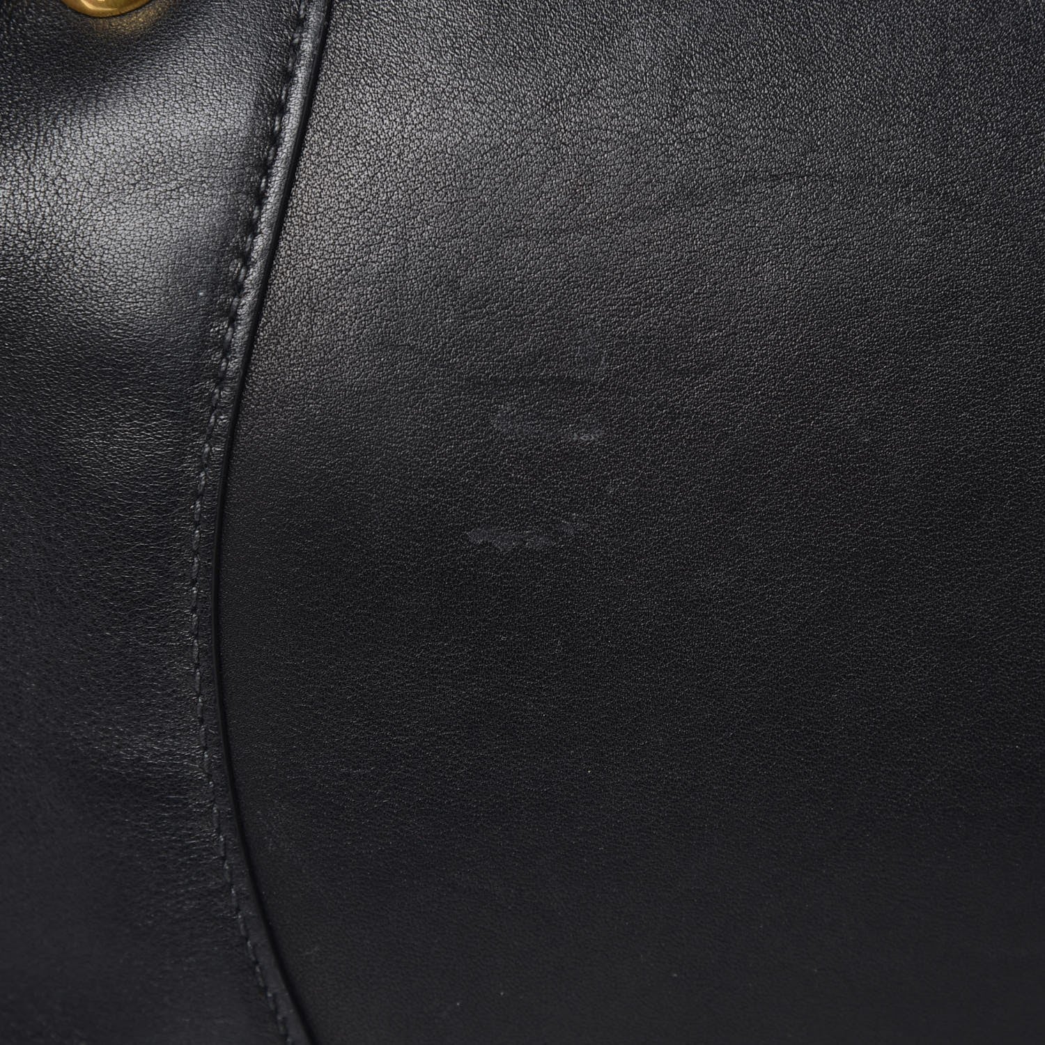 Prada Soft Calf Chain Tote Black 10 of 13