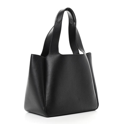 Prada Vitello Daino Soft Medium Dynamique Tote Black 3 of 8