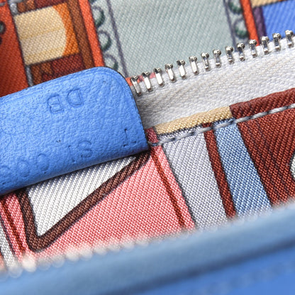 Hermes Epsom Silk'In Compact Wallet Bleu Paradis 7 of 19