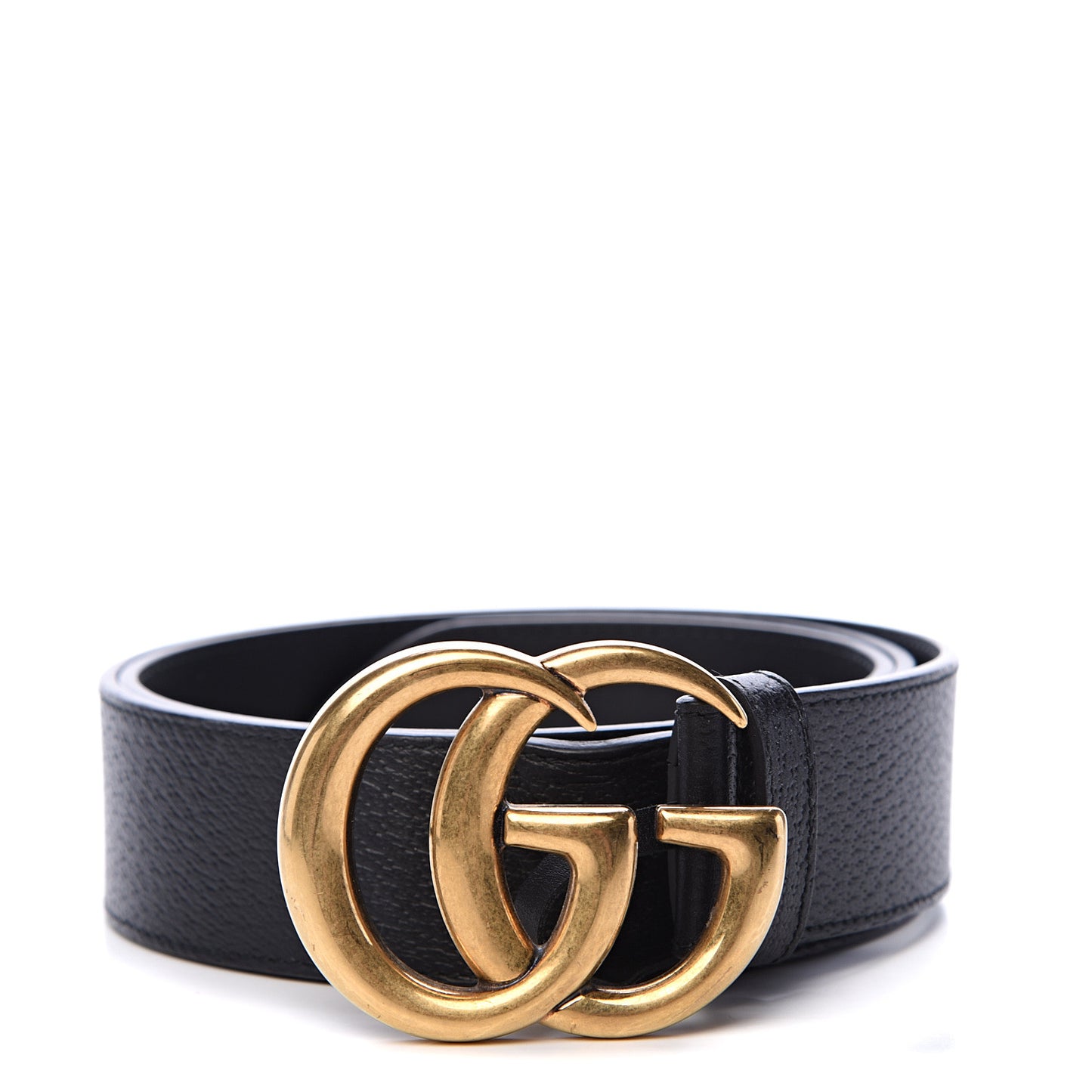 Textured Calfskin Double G 40mm Belt 95 38 Black