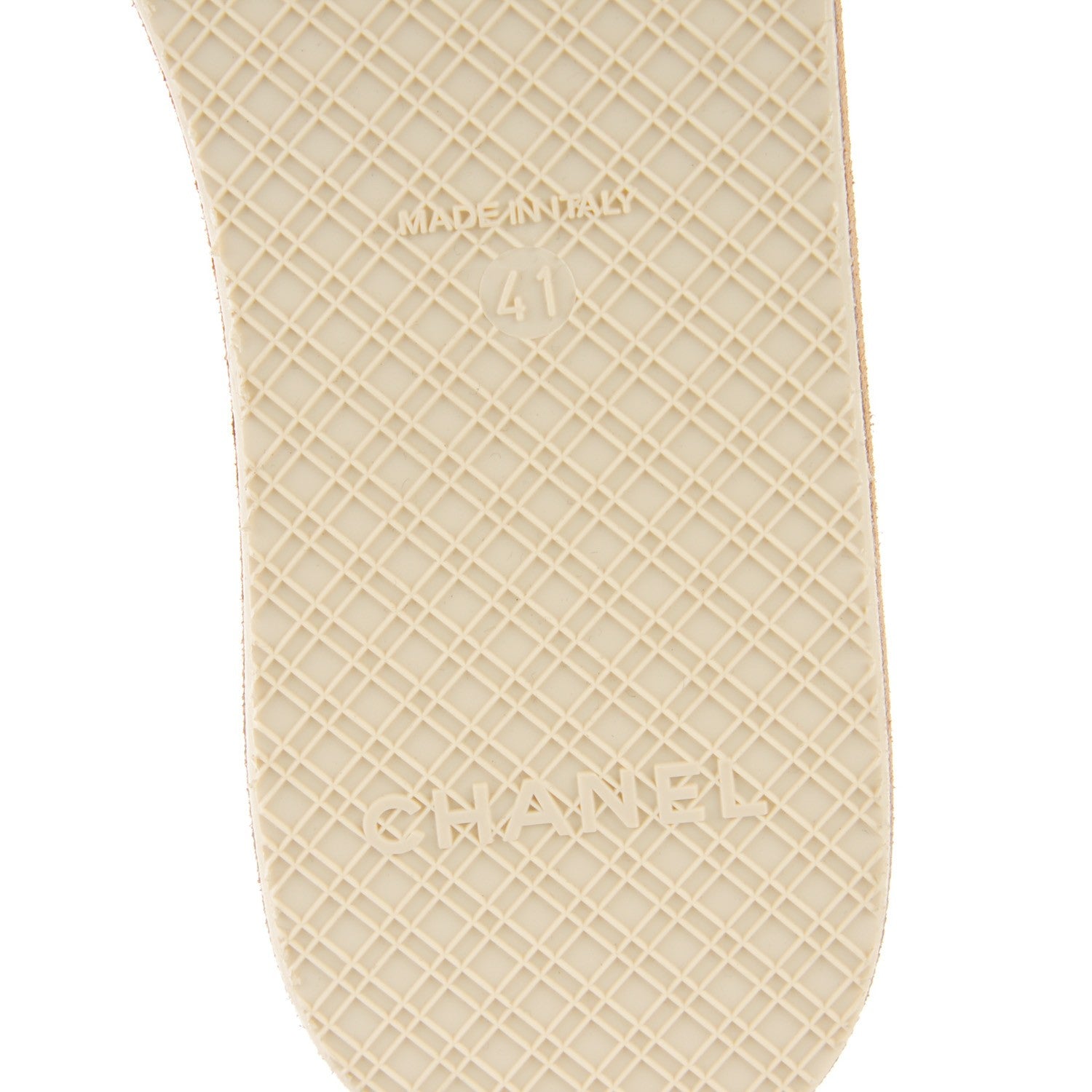 Chanel Rubber CC Thong Sandals 41 Pink 6 of 8