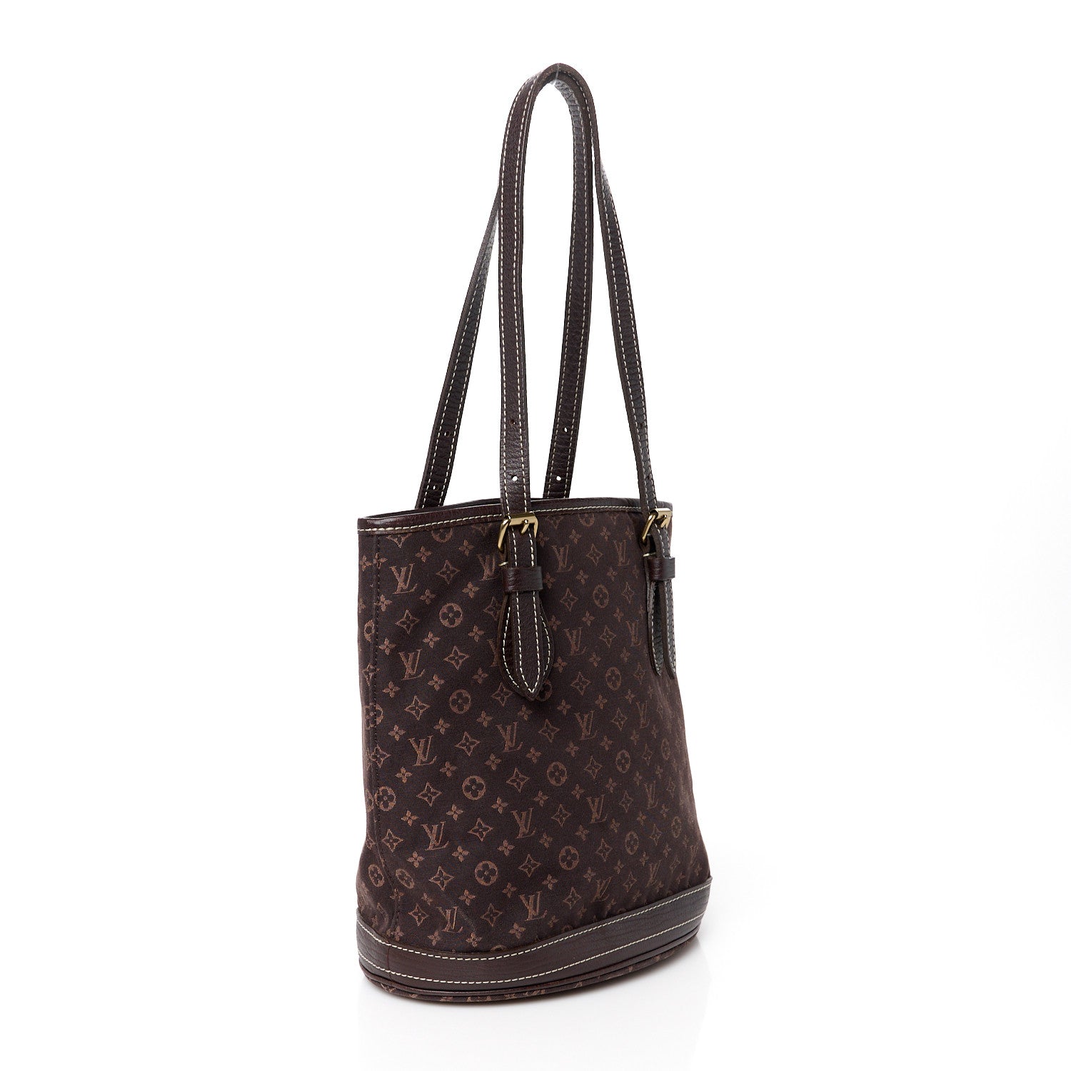 Louis Vuitton Mini Lin Monogram Bucket Bag Ebene 4 of 13