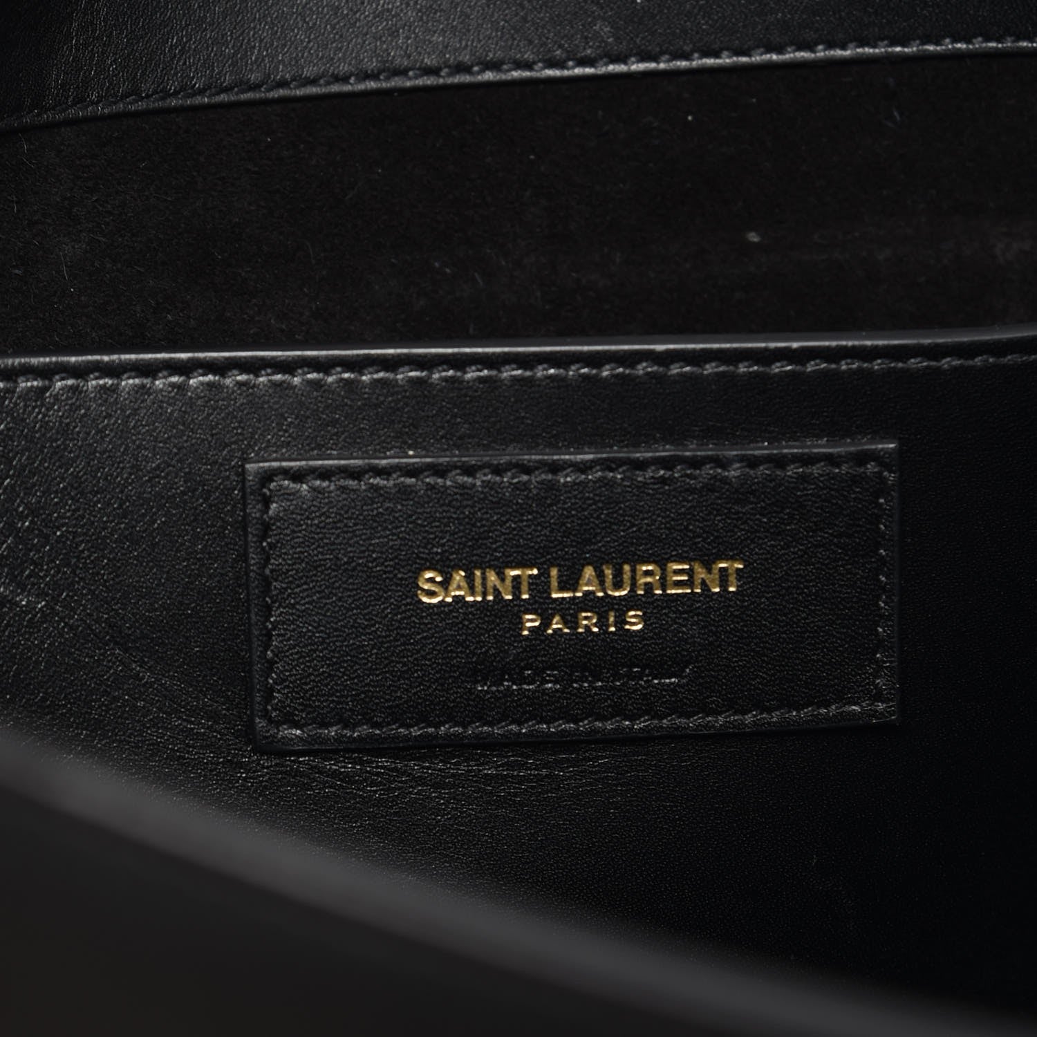 Saint Laurent Calfskin Medium Classic Betty Black 6 of 6