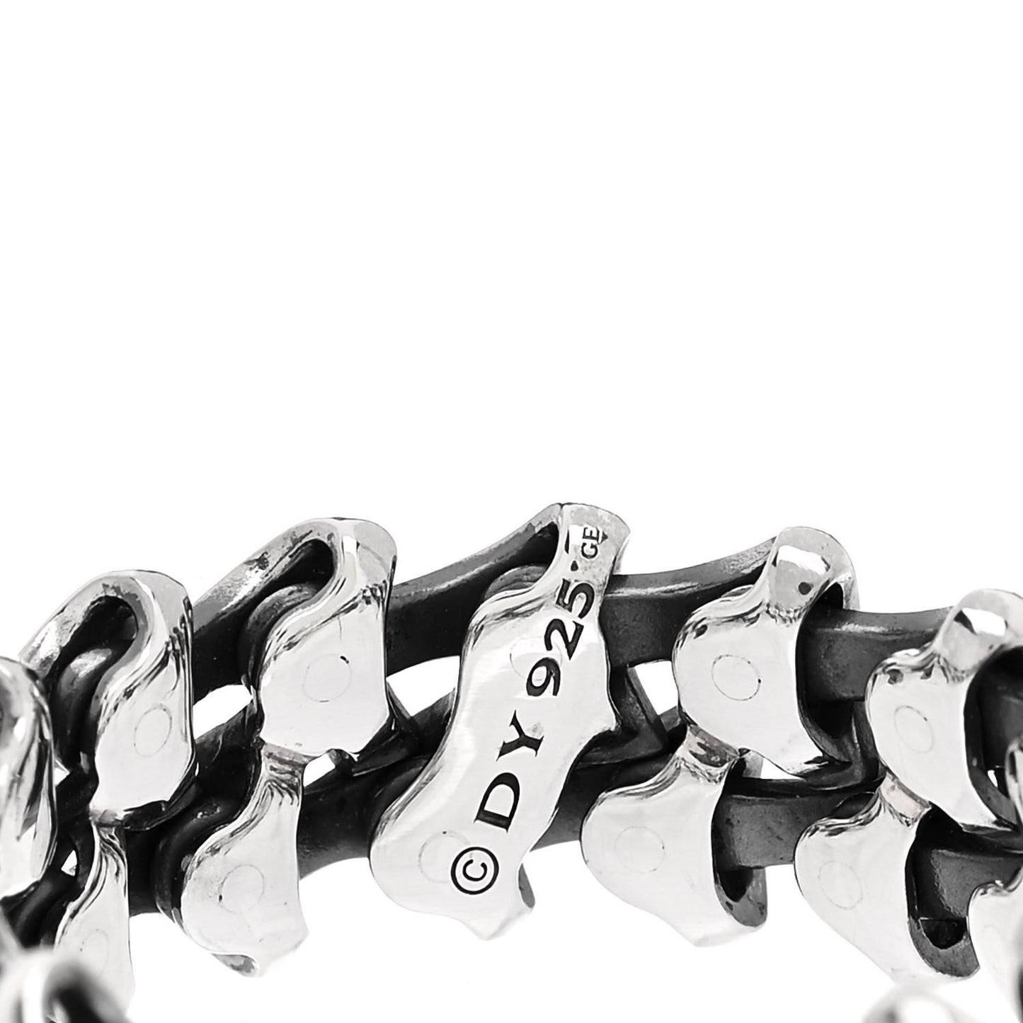 Sterling Silver Armory Band Ring 61 9.5