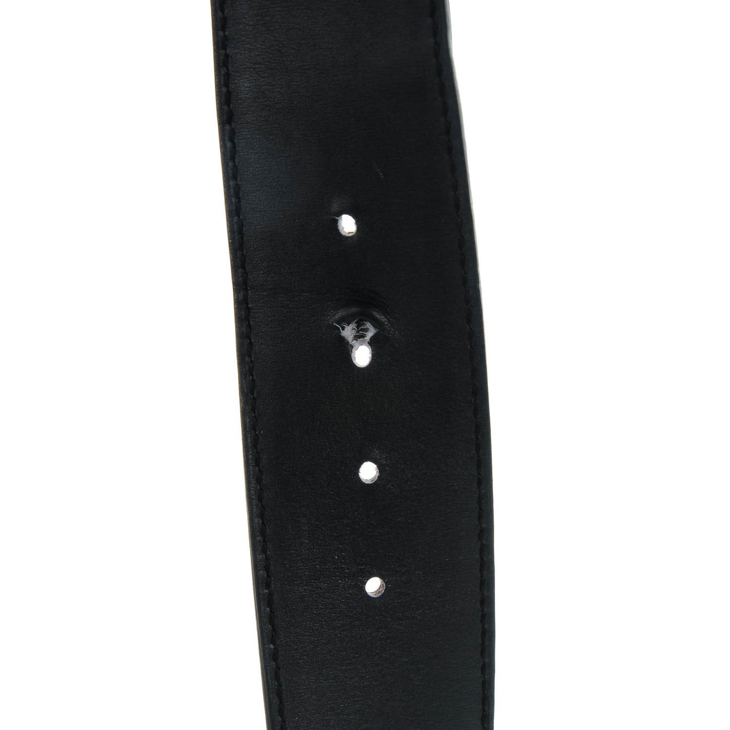 Chamonix Tadelakt 42mm Clou De Paris Belt 95 Black