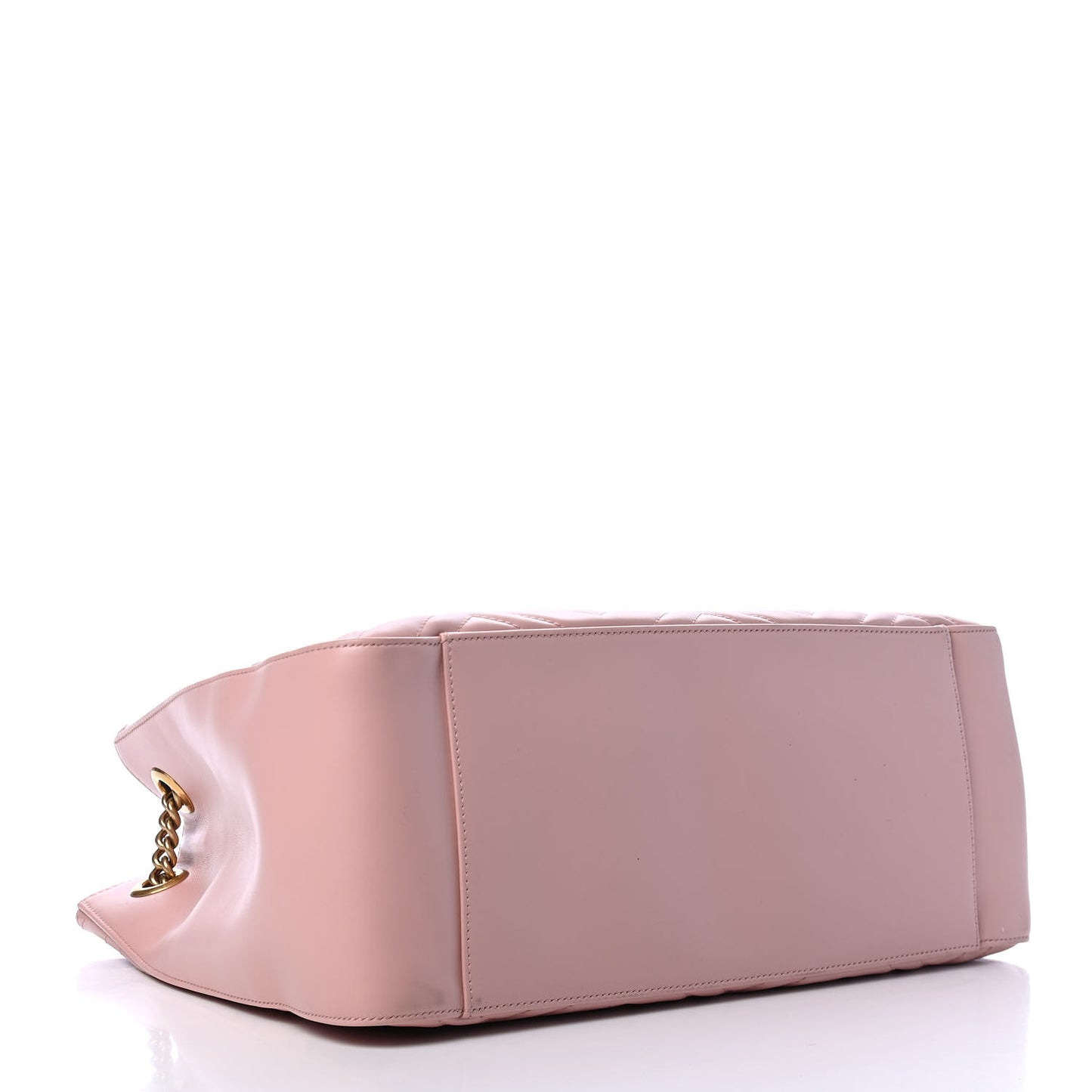 Calfskin Matelasse Medium GG Marmont Shoulder Tote Bag Perfect Pink