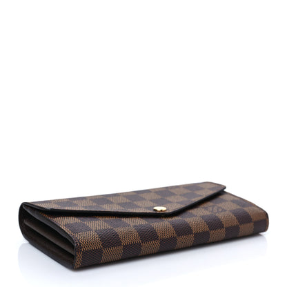 Louis Vuitton Damier Ebene Sarah Wallet NM 4 of 7