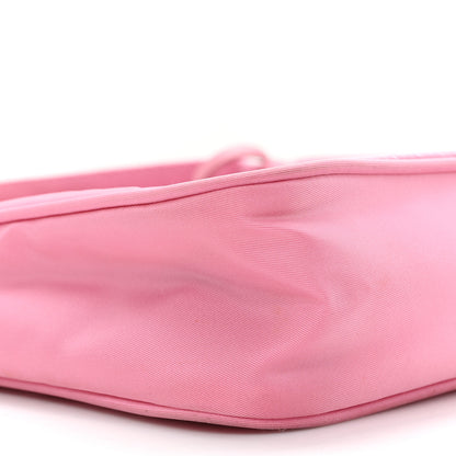 Prada Tessuto Nylon Mini Re-Edition 2000 Bag Begonia 9 of 11