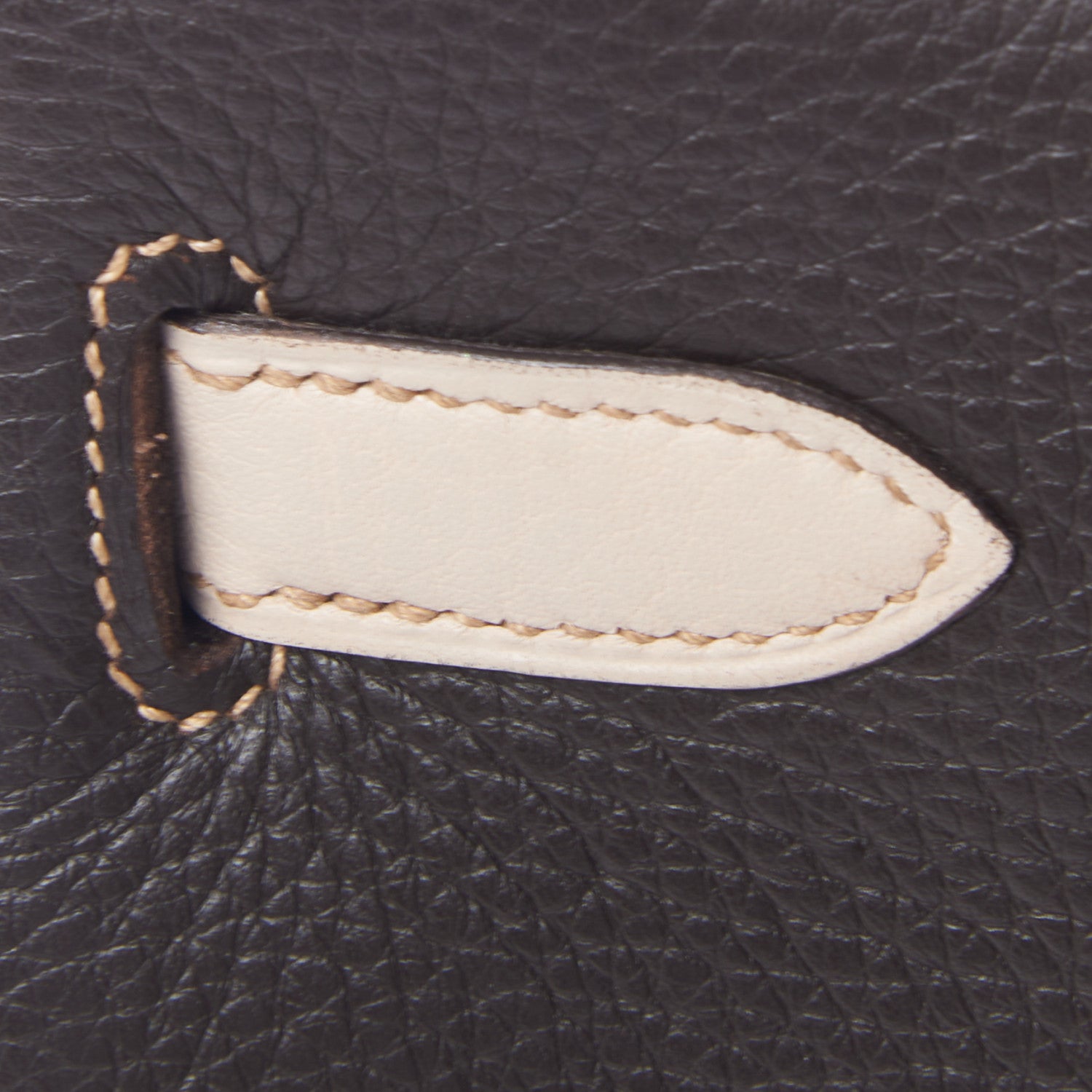 Hermes Taurillon Clemence Tri-Color Kelly Retourne 35 Tabac Camel Ebene Parchemin 13 of 35