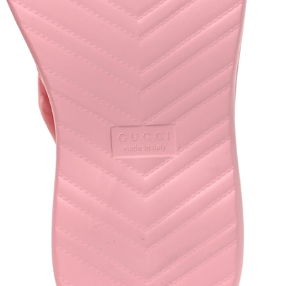 Gucci GG Nylon Platform Slide Sandals 39 Hopeful Pink 6 of 8