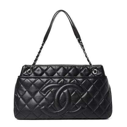 Chanel Caviar Quilted Timeless CC Soft Tote Black 1 of 9