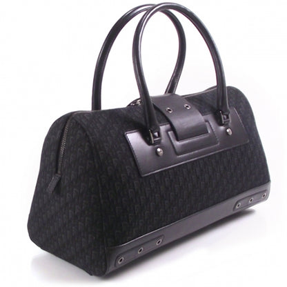 Christian Dior Monogram Bowler Tote Black 3 of 11