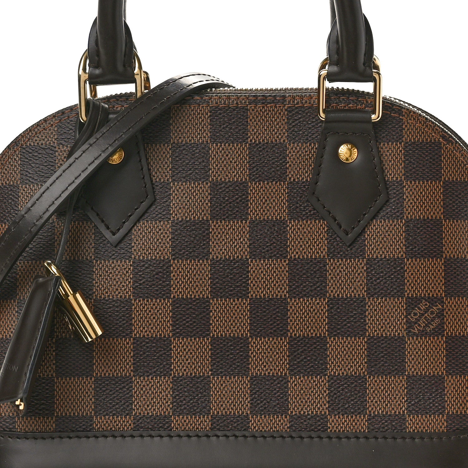 Louis Vuitton Damier Ebene Alma BB 7 of 9